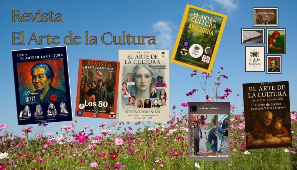 Revista El Arte de la Cultura es una publicación digital de distribución gratuita que difunde y celebra las artes, el pensamiento y la creación contemporánea. Desde Santiago de Chile, generamos un espacio de encuentro donde diversas voces y disciplinas dialogan, entendiendo la cultura como un puente entre identidad, sensibilidad y futuro.